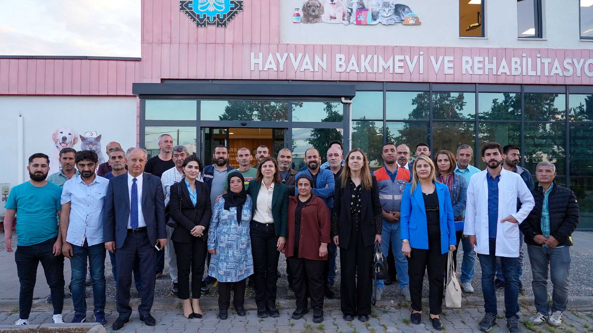 Diyarbakır Eş Başkanı Bucak, İlaçlama Ve Hayvan Barınaklarını Inceledi4