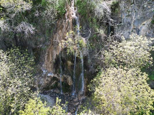 Şırnak'ın Uludere Ilçesindeki Doğal Güzellikler Dron Ile Görüntülendi 3