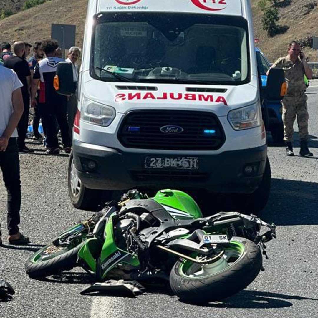Diyarbakır Karayolunda Motosiklet Devrildi 1 Ölü 1