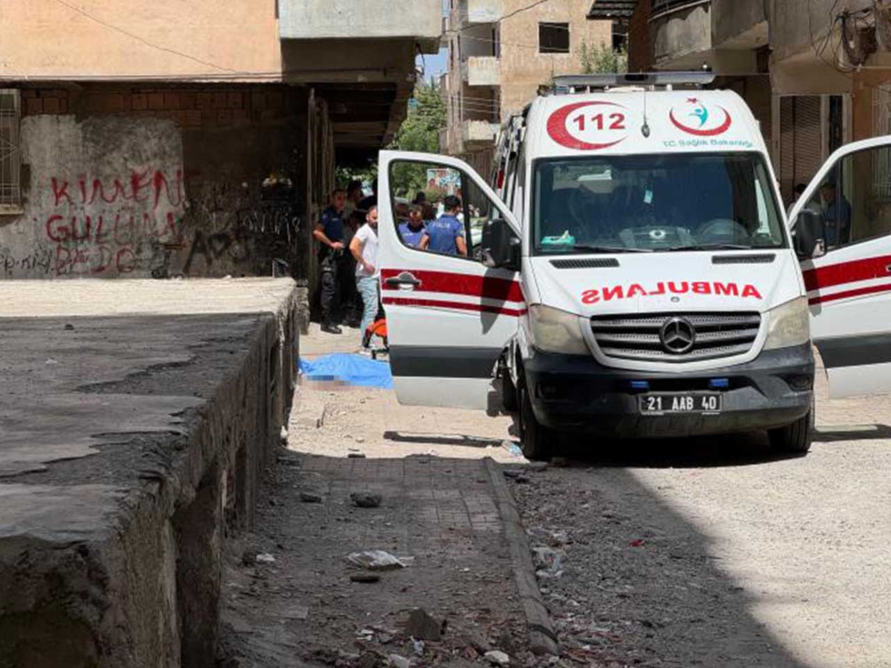 Diyarbakır'da Dışarıda Yürüdüğü Sırada Silahla Kafasından Vurulan Kadın Öldü