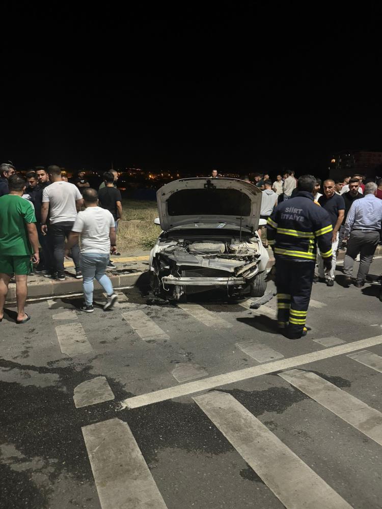 Siirt'te Kaza 2 Yaralıı
