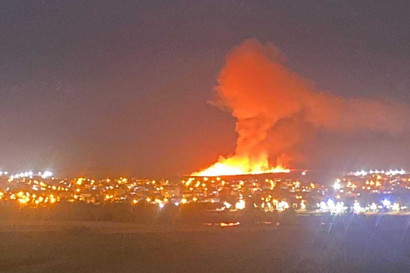 Bismil’de Gece Çıkan Yangın Korkuttu 5