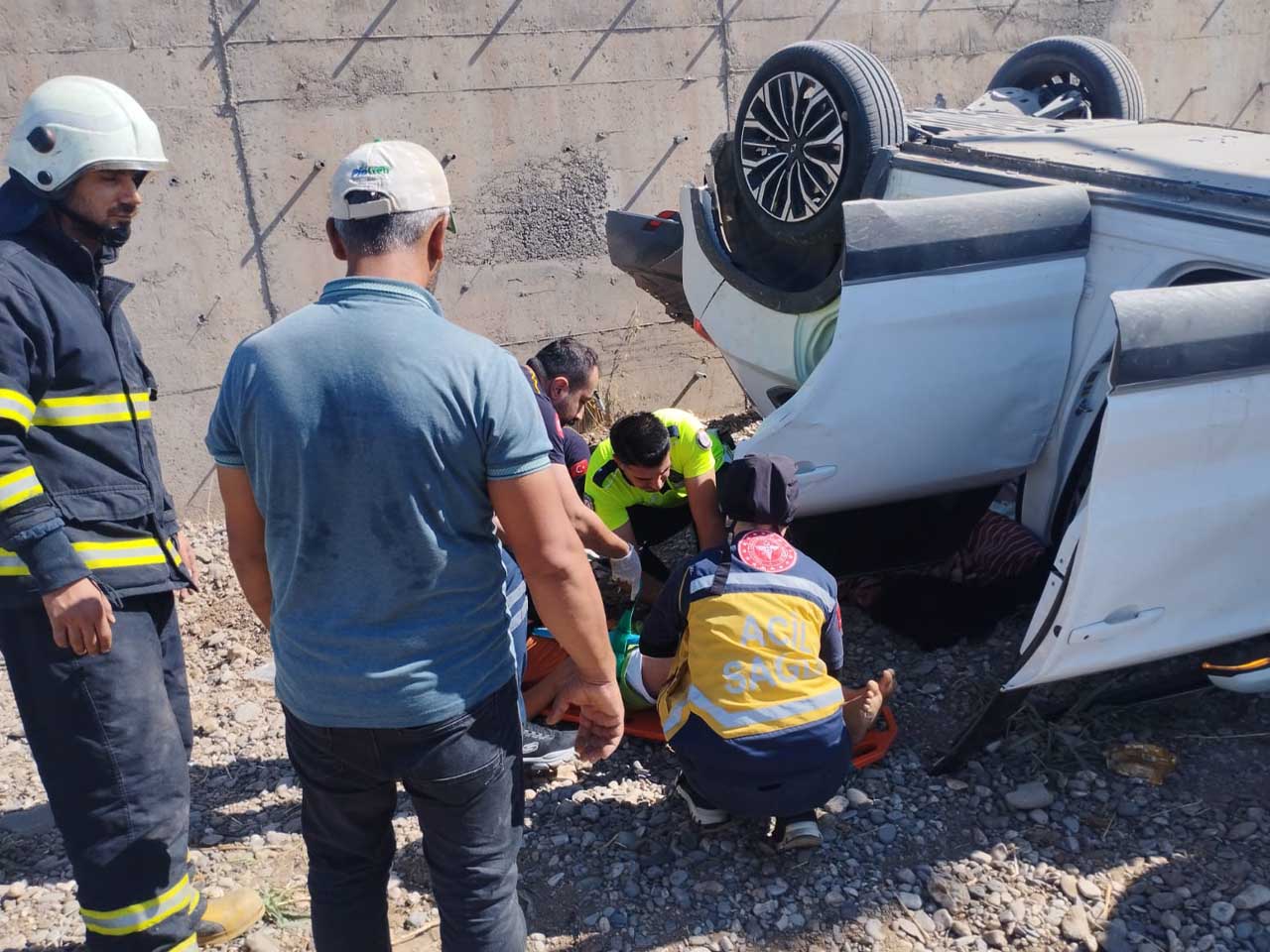 Bismil'de Kaza 1’I Ağır, 5 Yaralı 4