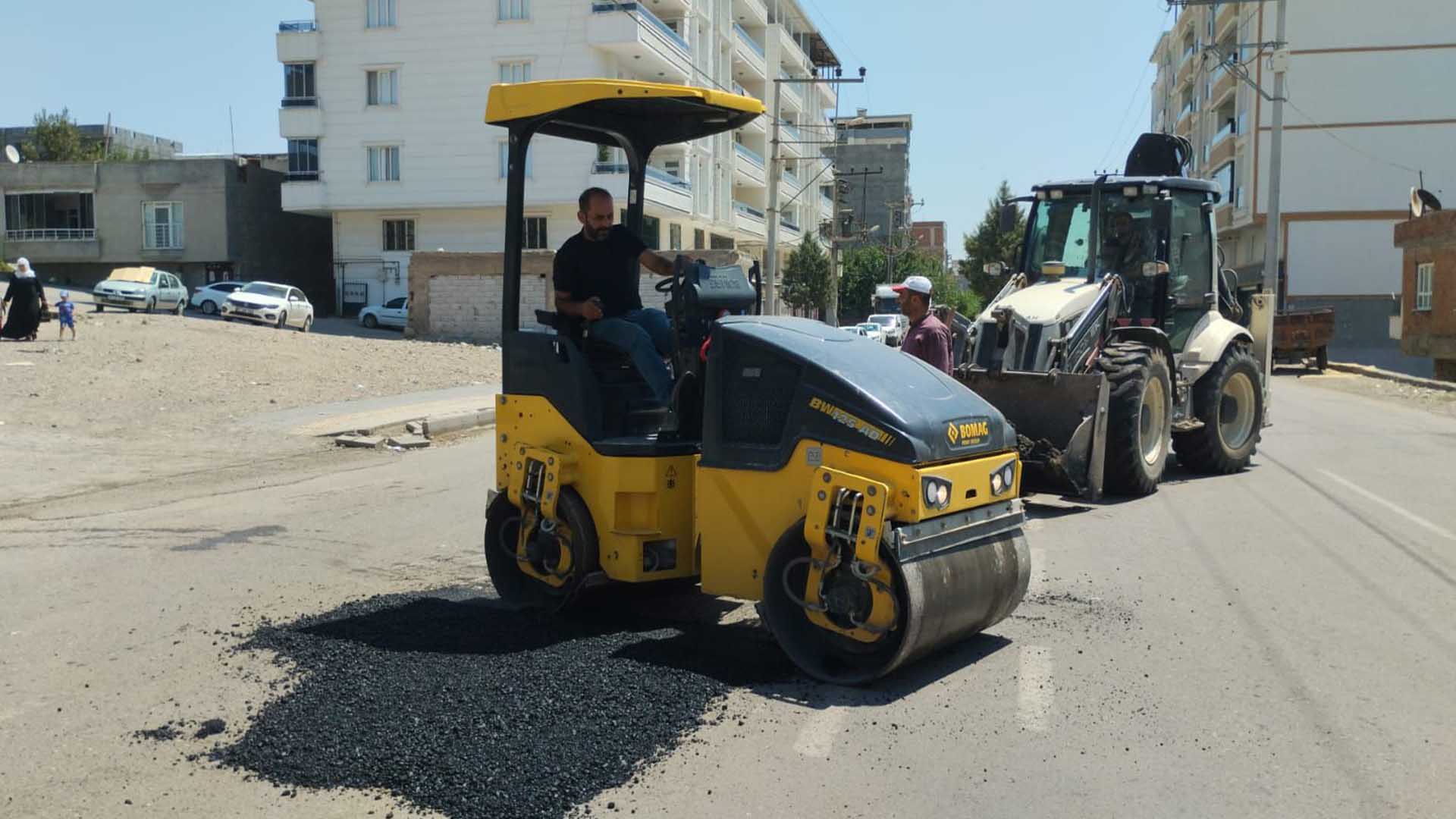 Bismil’de Yol Onarım Çalışmaları 1