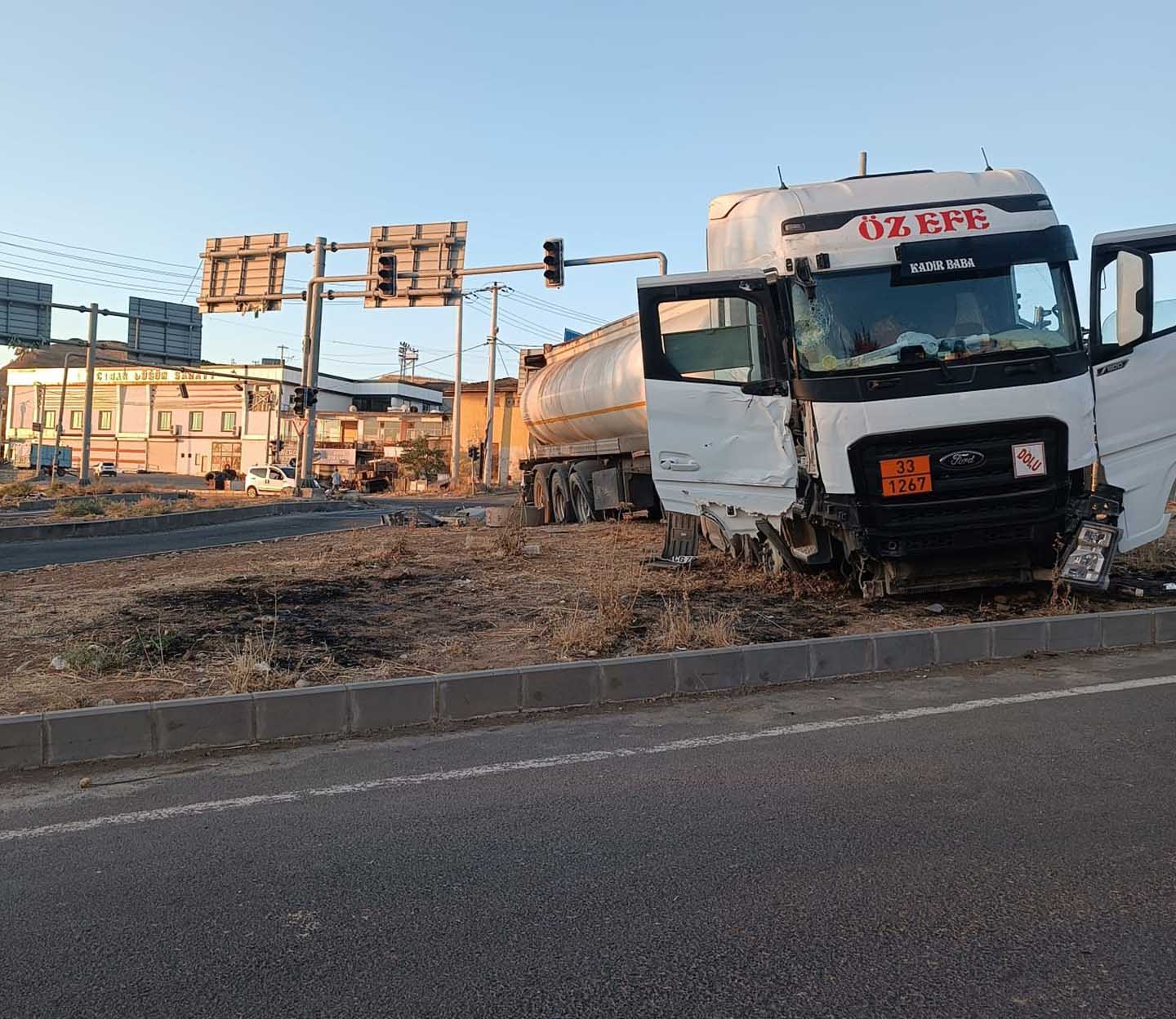 Diyarbakır’da Tır Kazası 1