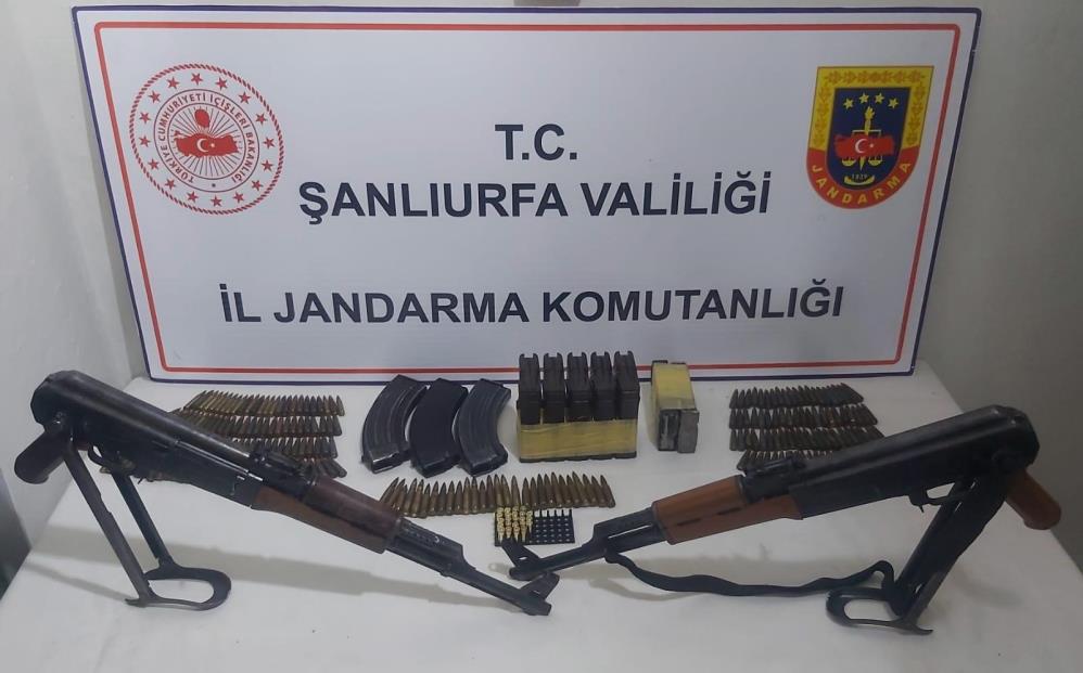 Şanlıurfa’da Kalaşnikoflar Ele Geçirildi