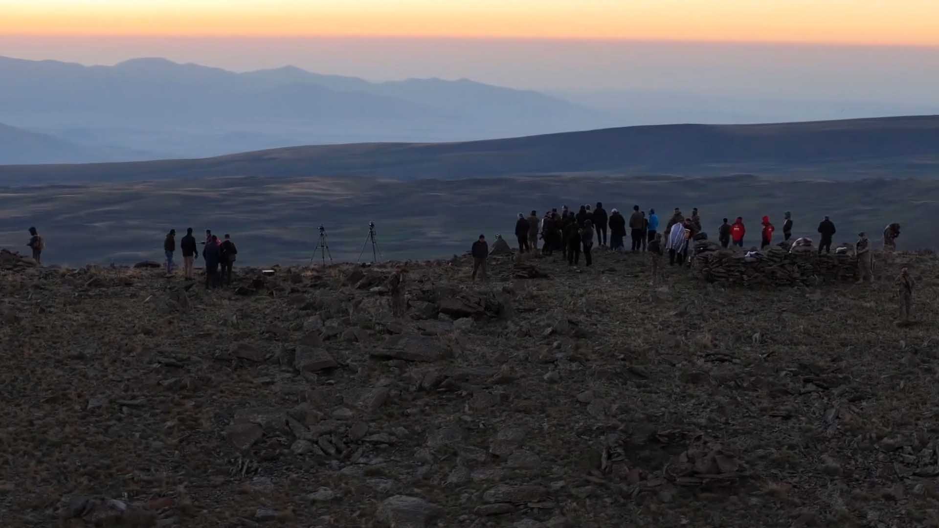 3 Bin 250 Rakımdan Güneşin Doğuşunu Izlediler 1