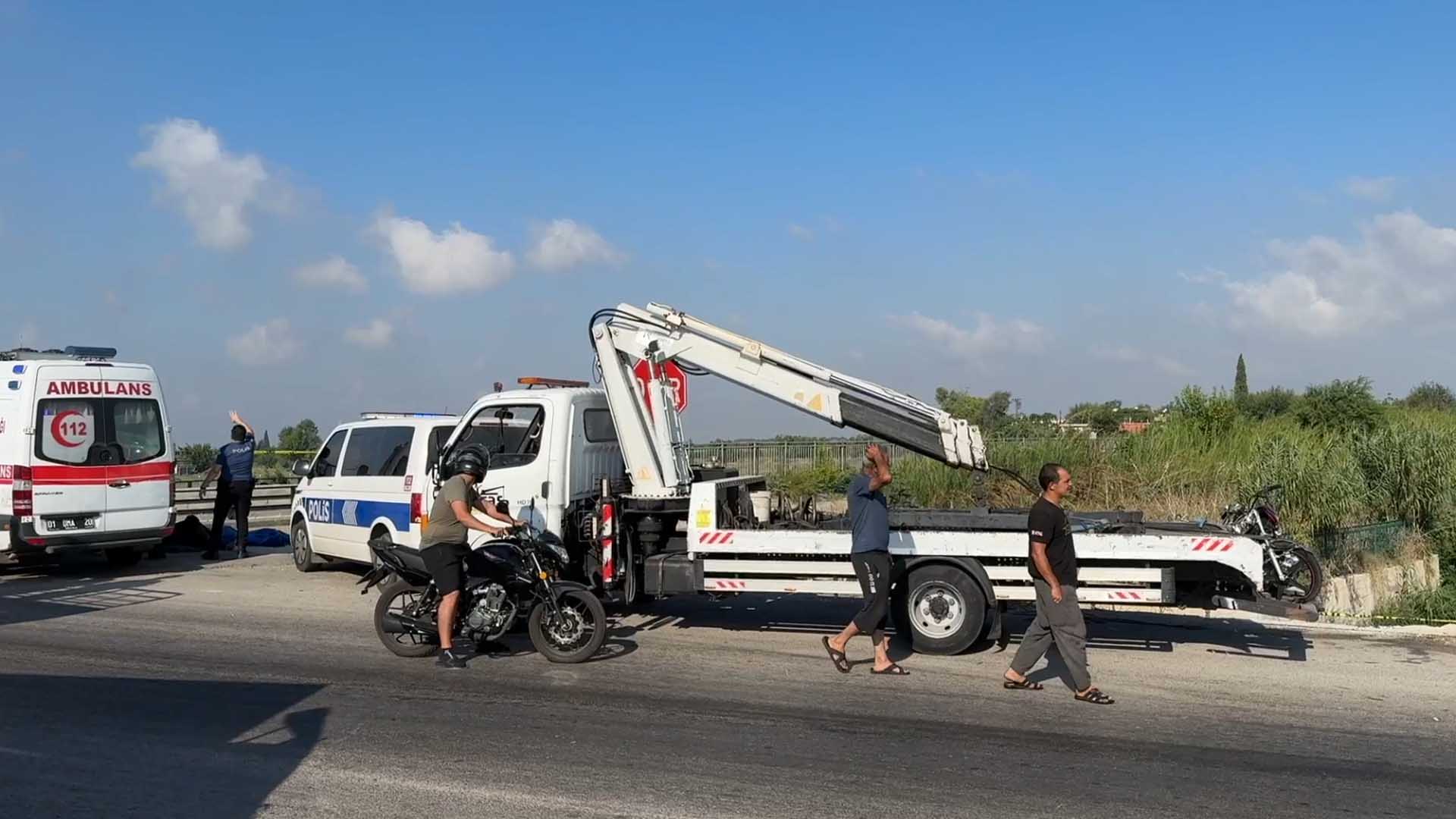 Atık Su Kanalına Düşen Motosikletteki 2 Kişi Öldü 4