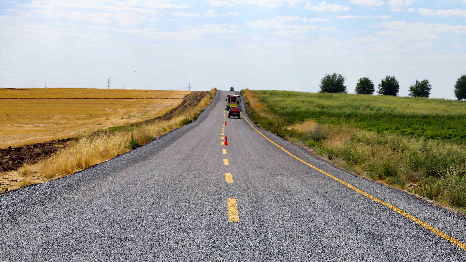 Diyarbakır’da 26 Mahalleye Hizmet Veren 24 Kilometrelik Yol Yenilendi5