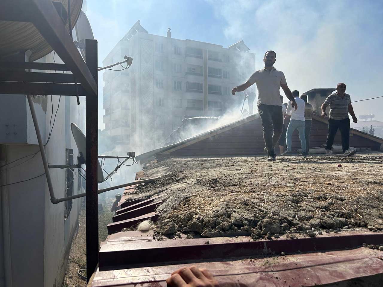 Diyarbakır’da Yangın Ev Kül Oldu 4