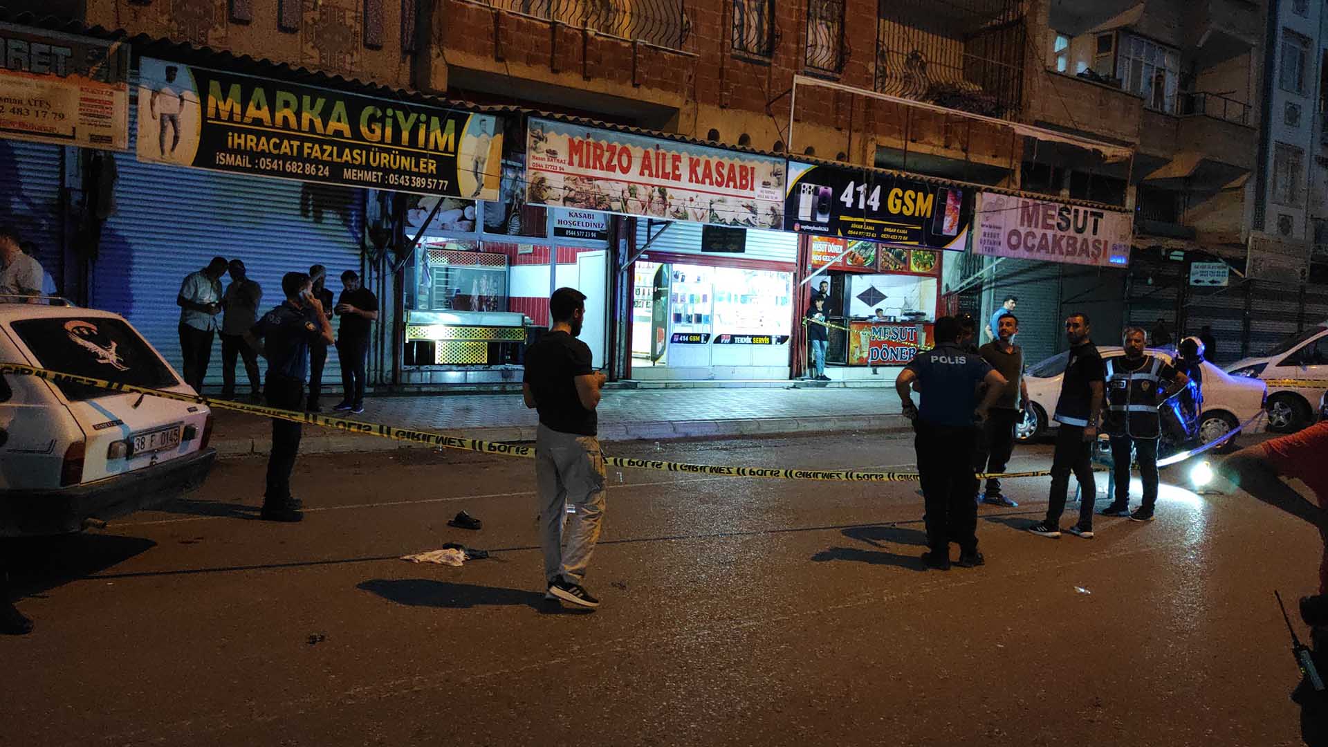 İşyerinde Silahlı Kavga 1 Ölü, 3 Yaralı 4