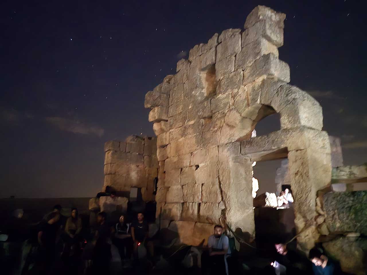 Zerzevan Kalesi̇’nde 'Persei̇d Meteor Yağmuru Gözlemi̇’ 1