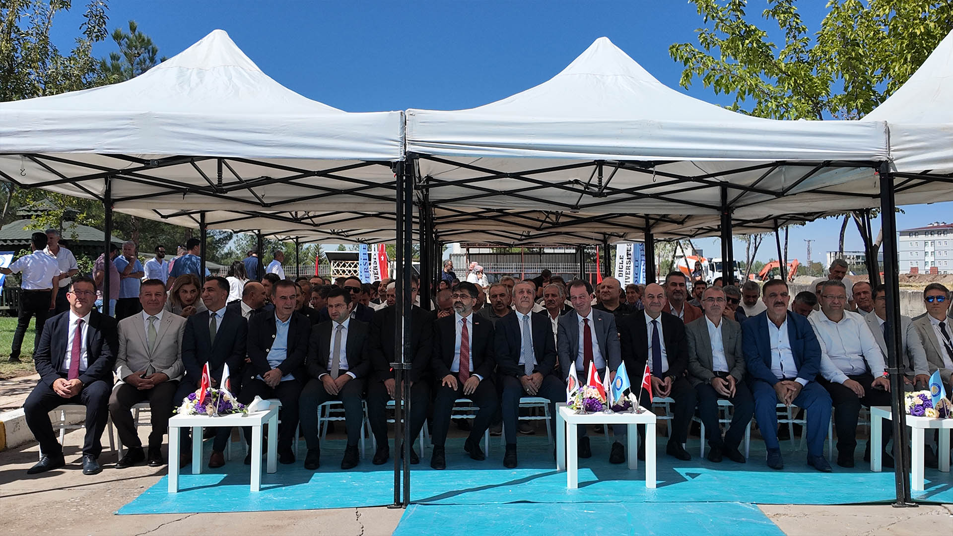 Diyarbakır Dicle Üniversitesi’nde Hayvan Hastanesi İçin Temel Atma Töreni Gerçekleşti4