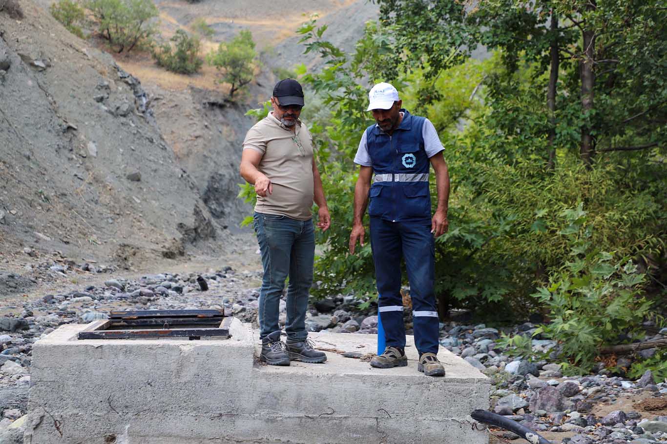 Diyarbakır’da 1200 Nüfuslu Mahallede Su Sorunu Çözülüyor 4