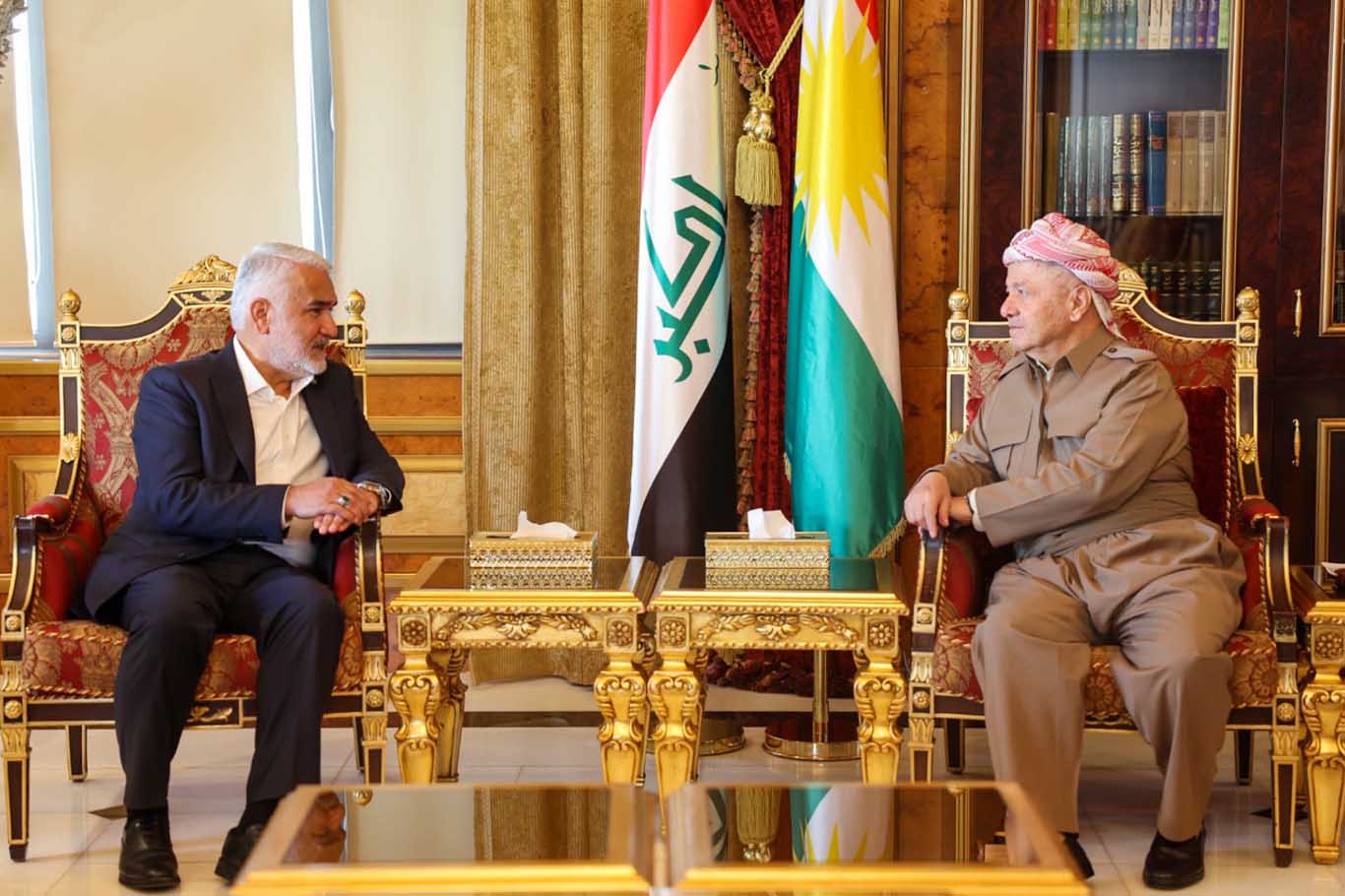 Hüda Par, Barzani̇ Görüşmesi̇ 1