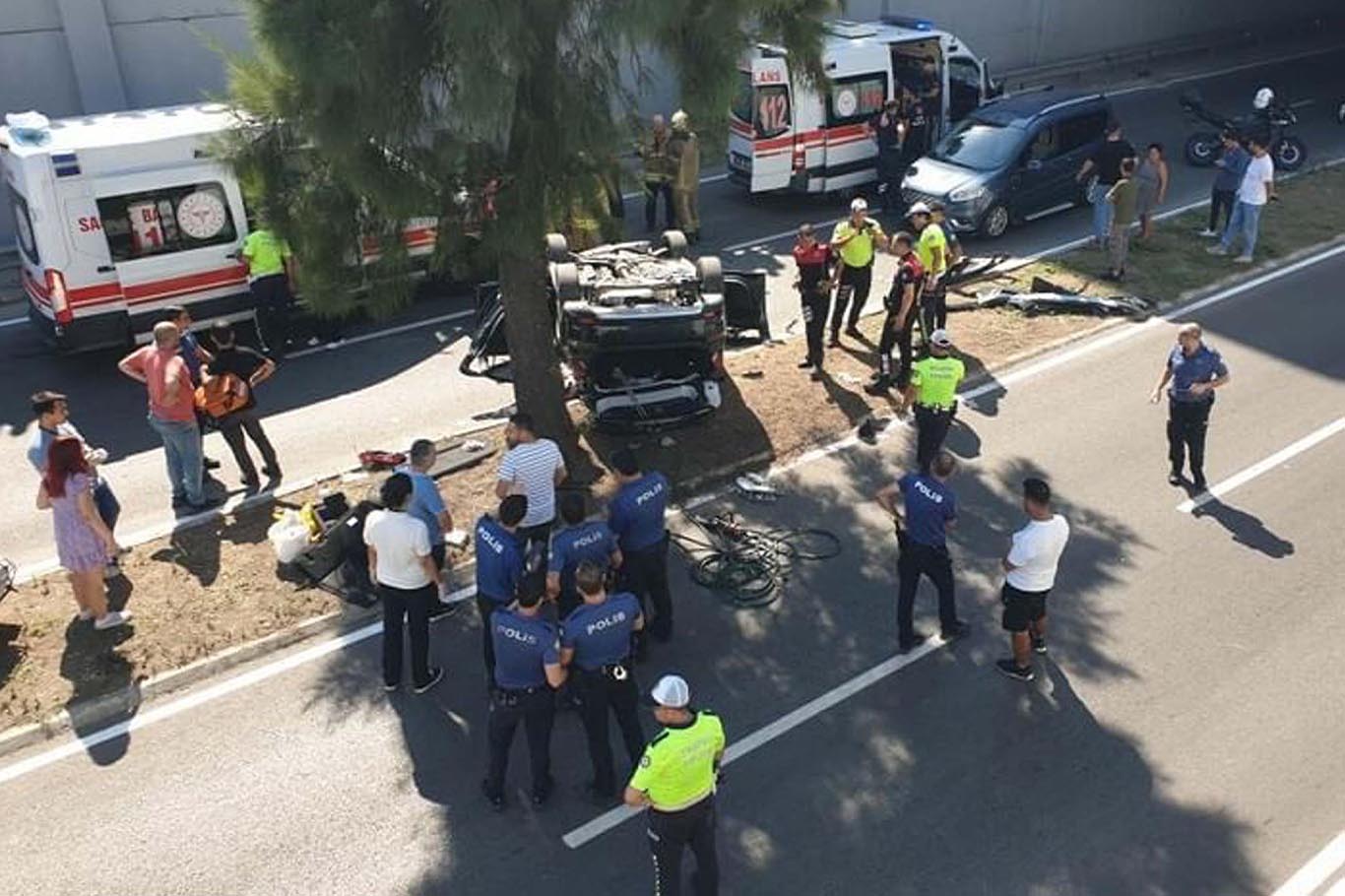 İzmir'de Feci Kaza 5 Kadından 3'Ü Öldü 11