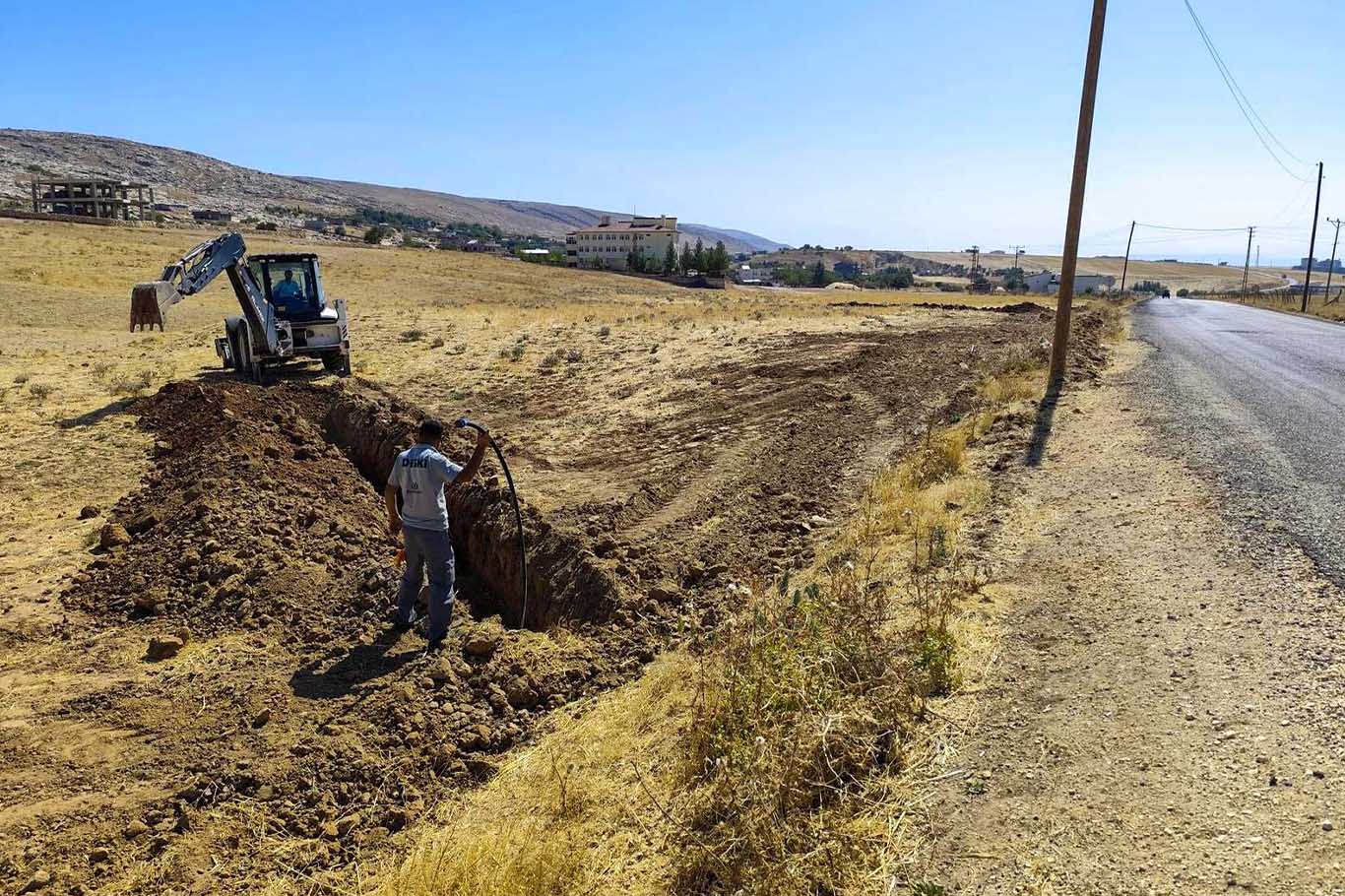 Silvan’da Bir Mahallenin Içme Suyu Altyapısı Yenilendi 1