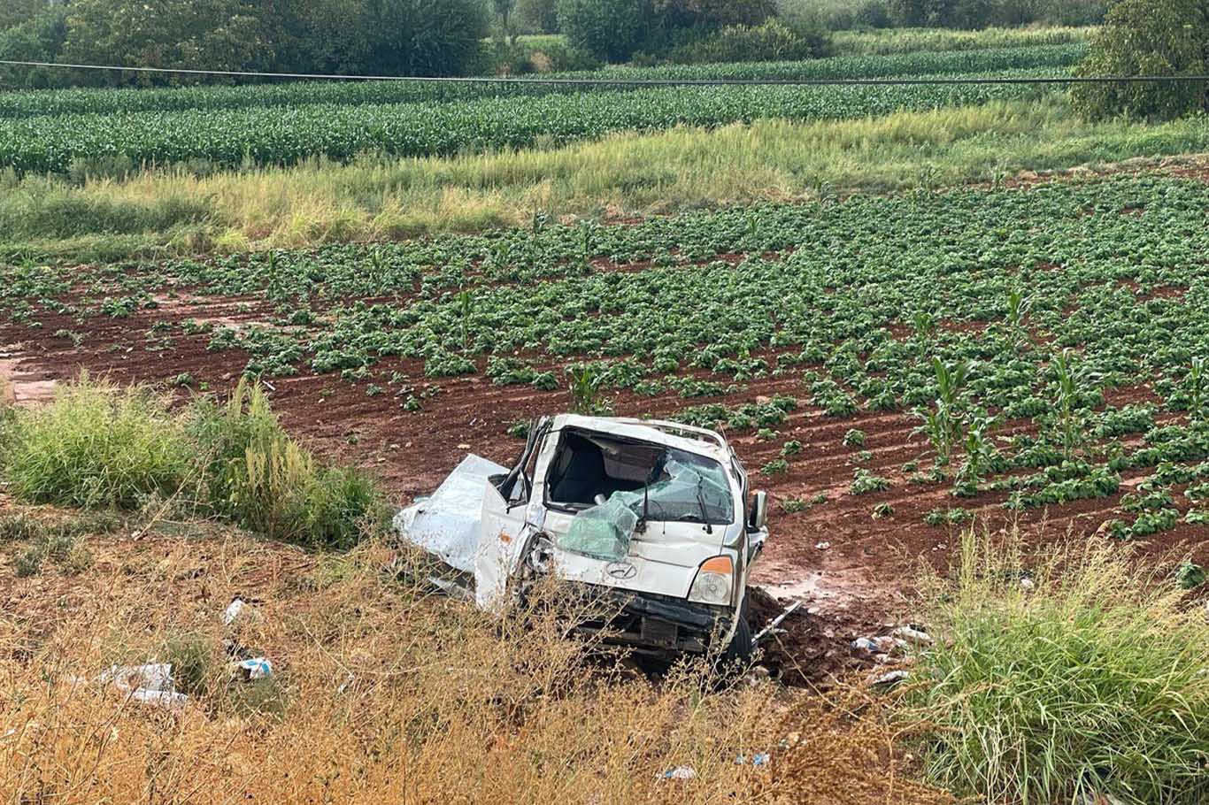 Tarım Işçilerini Taşıyan Kamyonet Devrildi 1 Ölü, 8’I Ağır 22 Yaralı 3