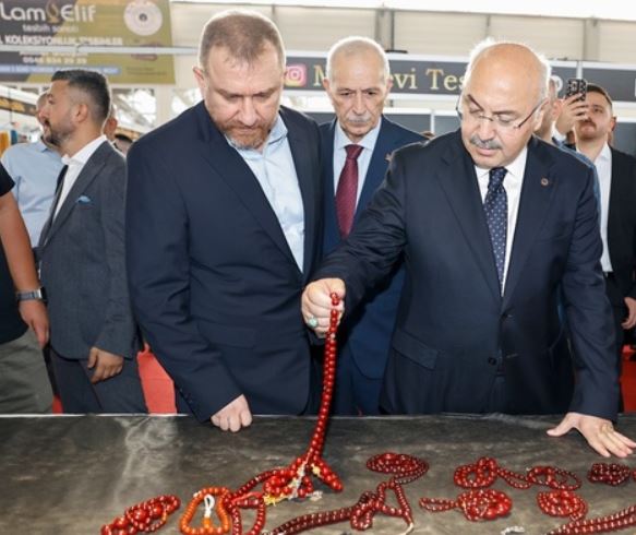 Adana'da 3. Tesbih Ve Doğal Taşlar Fuarı Yoğun Ilgi Gördü