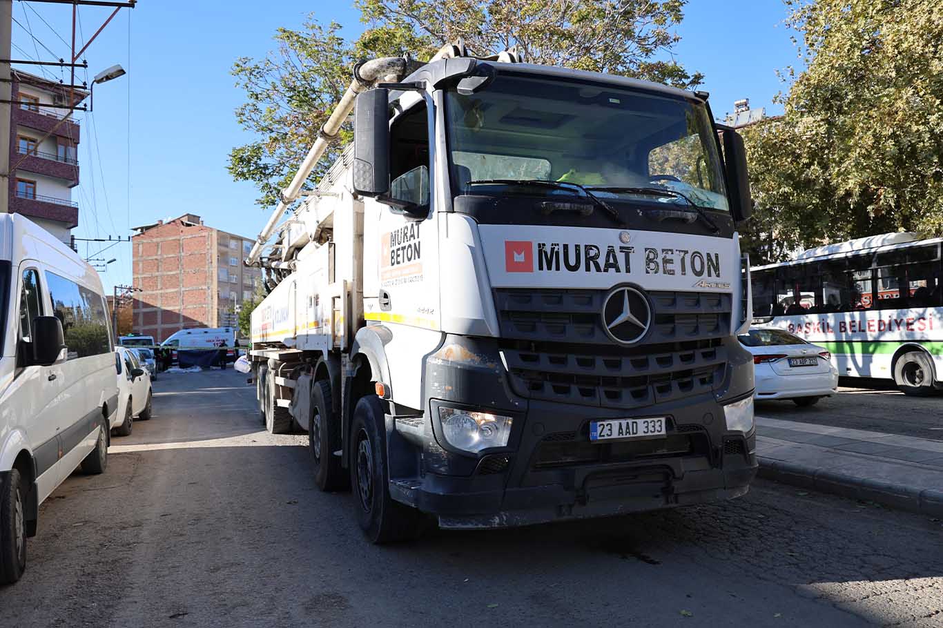 Beton Pompa Aracının Çarptığı Yaya Öldü 1