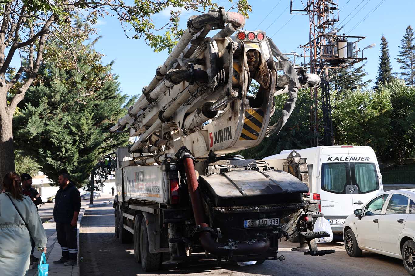 Beton Pompa Aracının Çarptığı Yaya Öldü 3