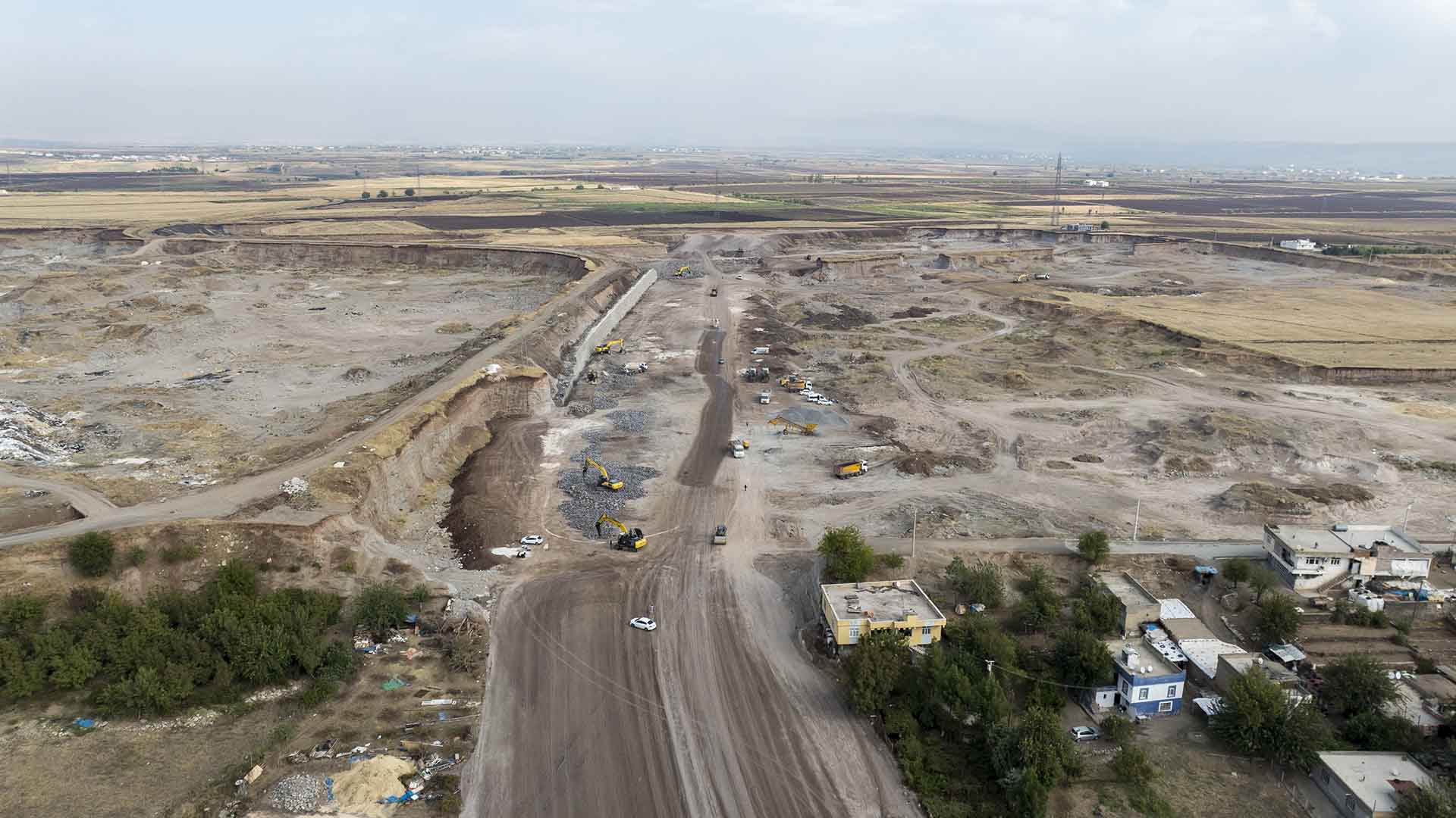 Diyarbakır’a Yeni Yol Mahabad Bulvarı Ile Birleştirilecek 3