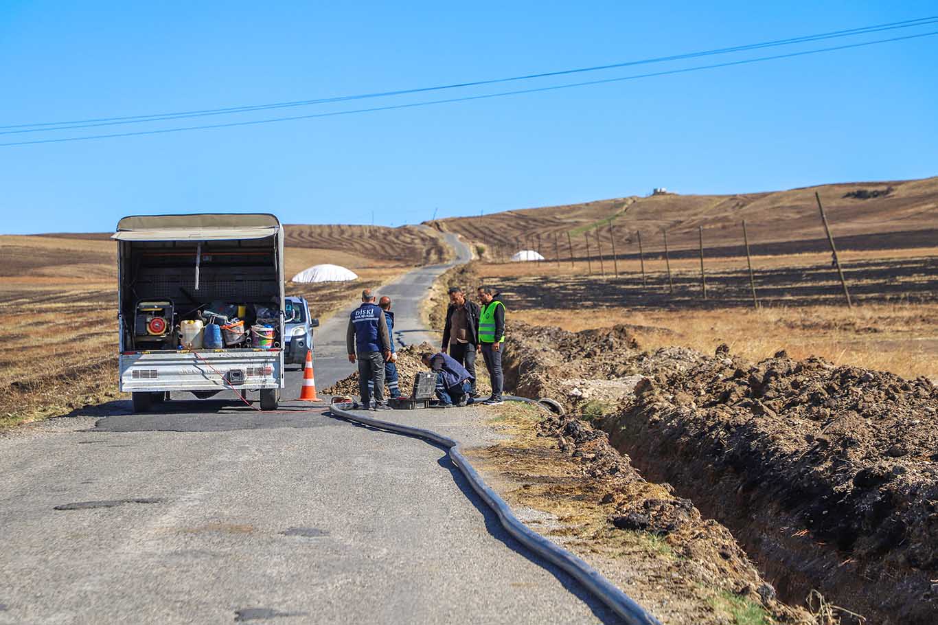 Diyarbakır’ın Ilçesinde 2 Bin Metrelik Içme Suyu Hattı Yenilendi 1