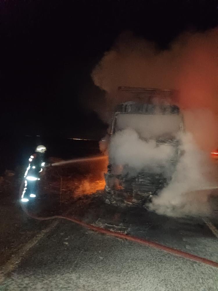 Mardin’de Seyir Halindeyken Alev Alan Tir Kullanılamaz Hale Geldi 1