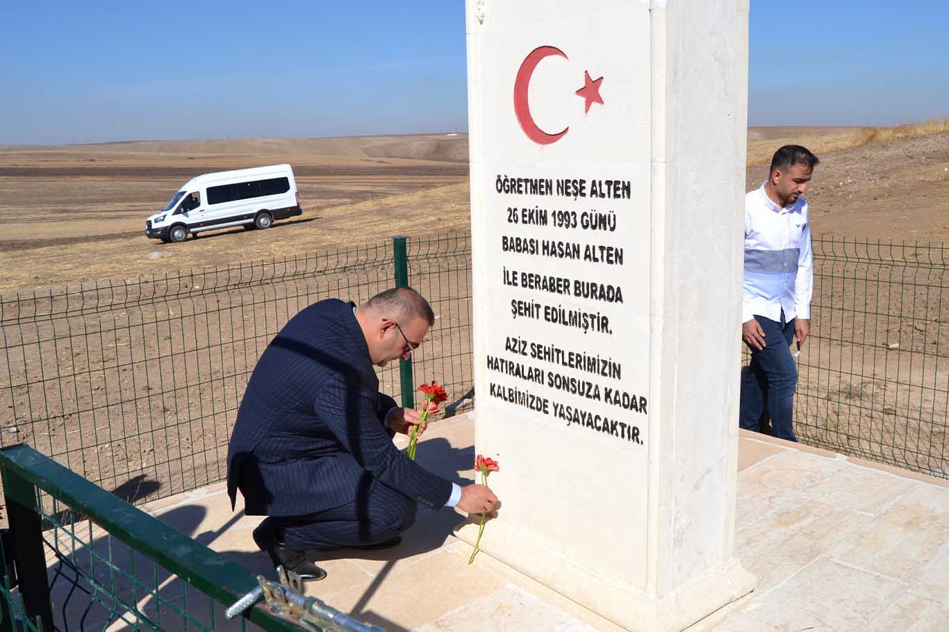 Öğretmen Neşe Alten, Bismil’de Şehit Edildiği Yerde Anıldı 17