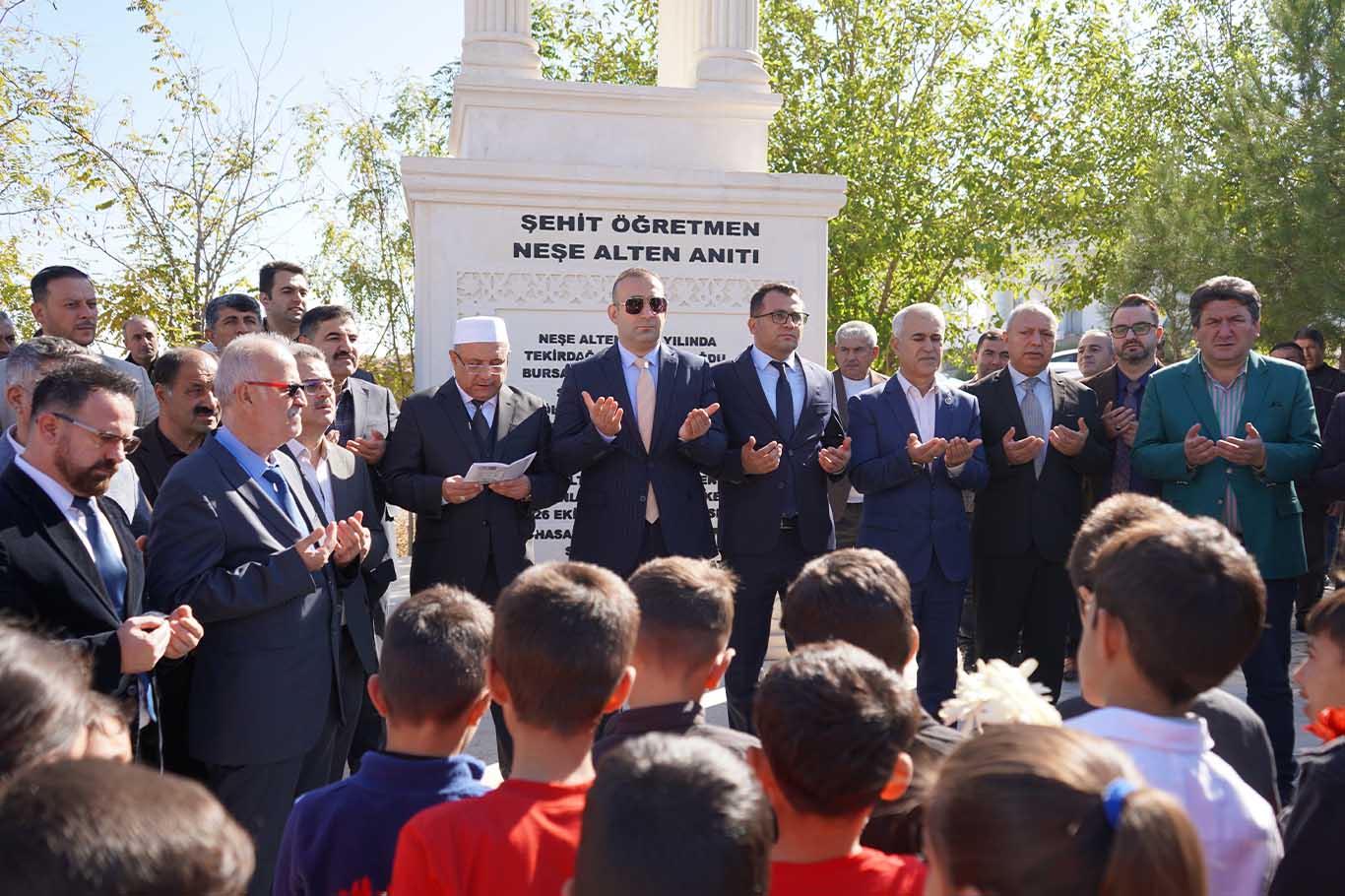 Öğretmen Neşe Alten, Bismil’de Şehit Edildiği Yerde Anıldı 9