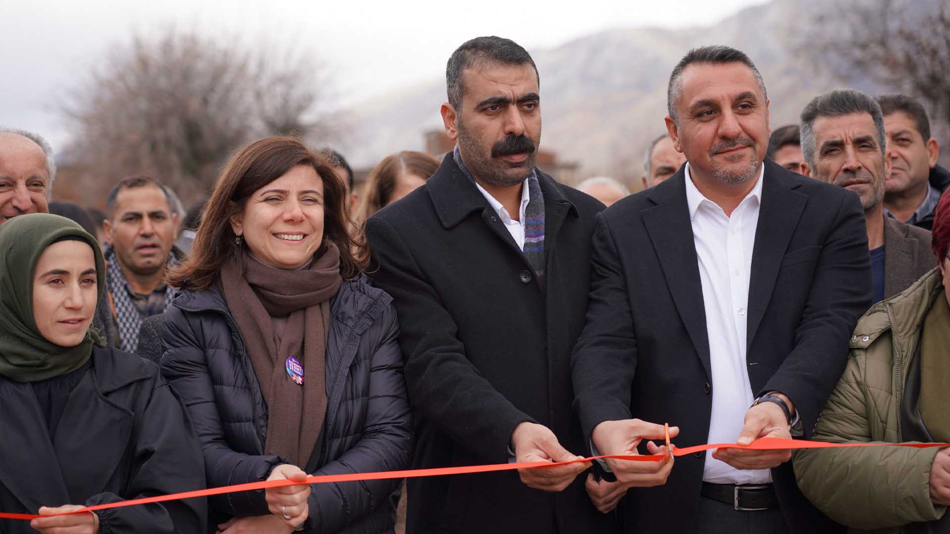 Diyarbakır’da 2 Ilçeyi Birbirine Bağlayan Yol Hizmete Açıldı 3