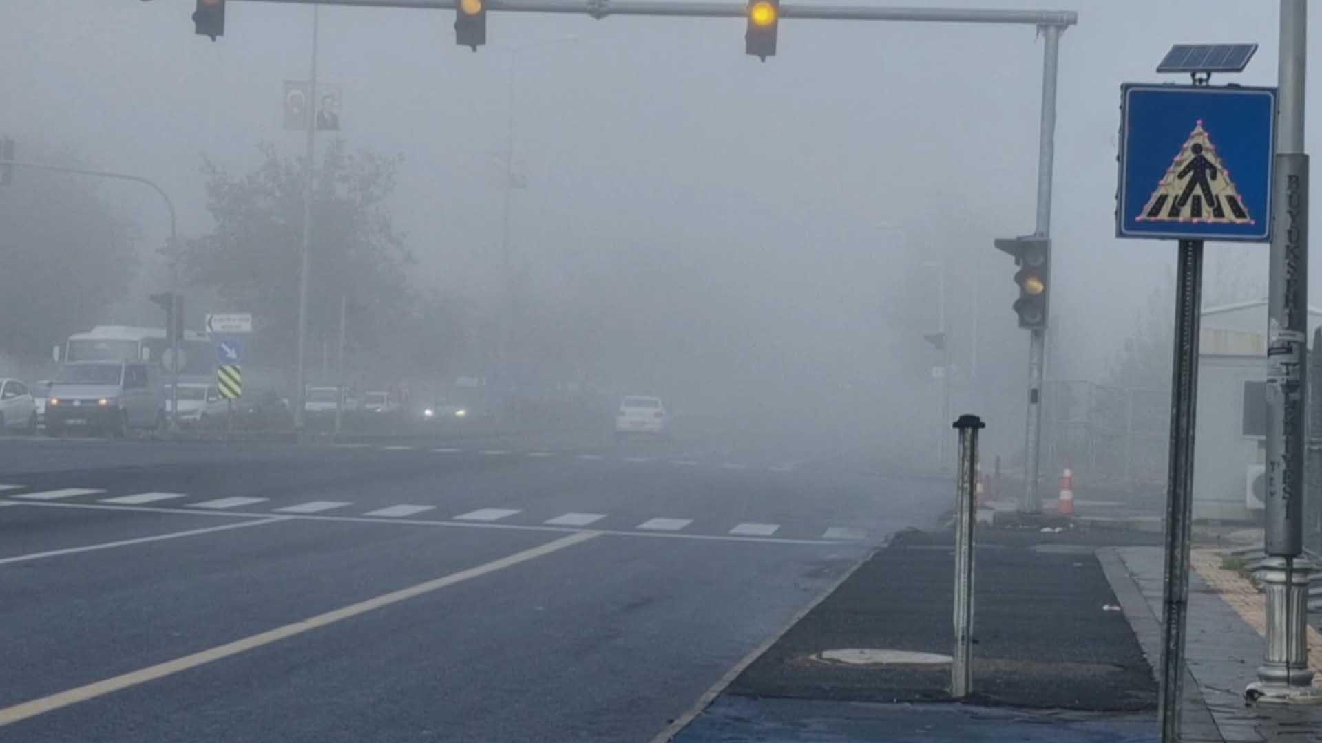 Diyarbakır’da Sabah Saatlerinde Yoğun Sis 5