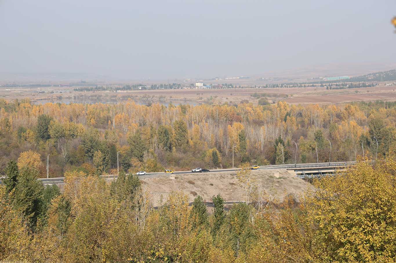 Diyarbakır’ın 8 Bin Yıllık Hevsel Bahçelerinde Sonbaharda Renk Cümbüşü Dron Ile Görüntülendi 8