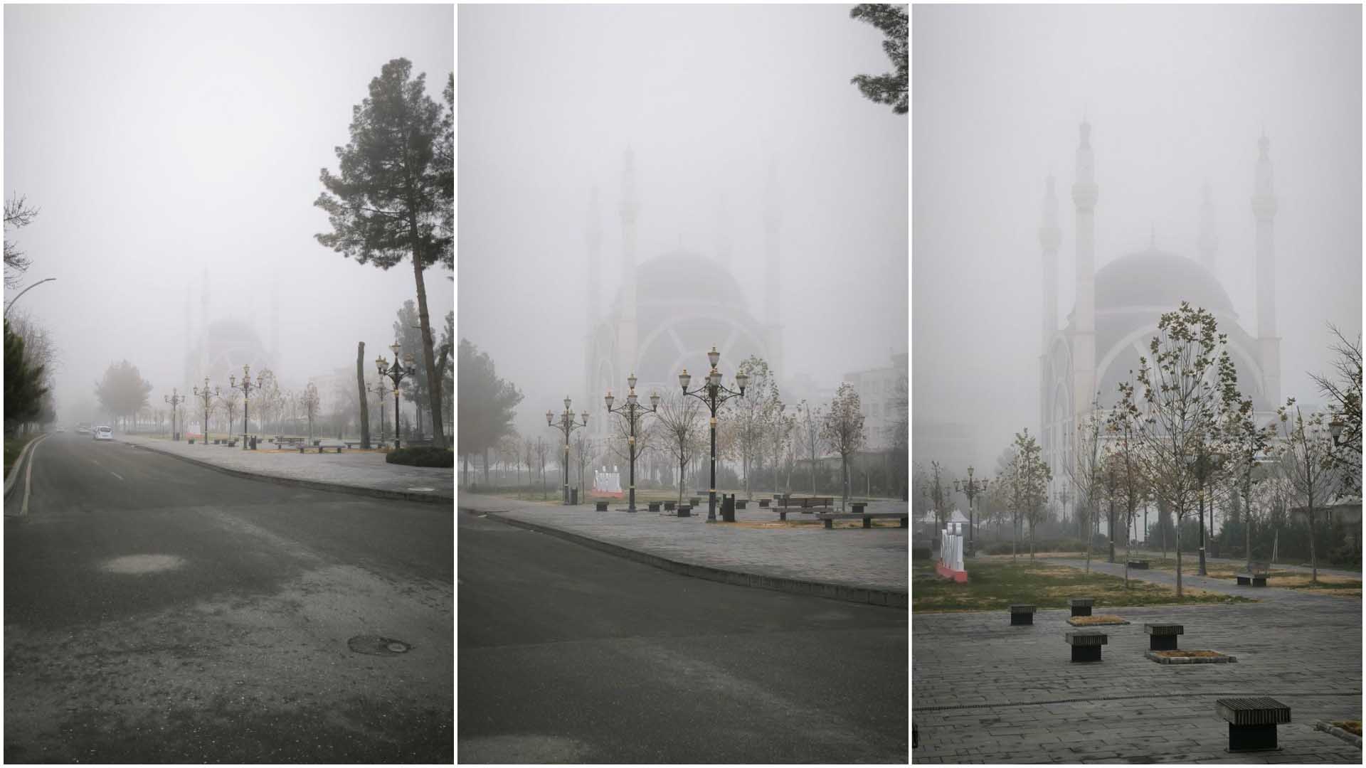 Bismil’de Yoğun Sis, Etkisini Sürdürüyor 6