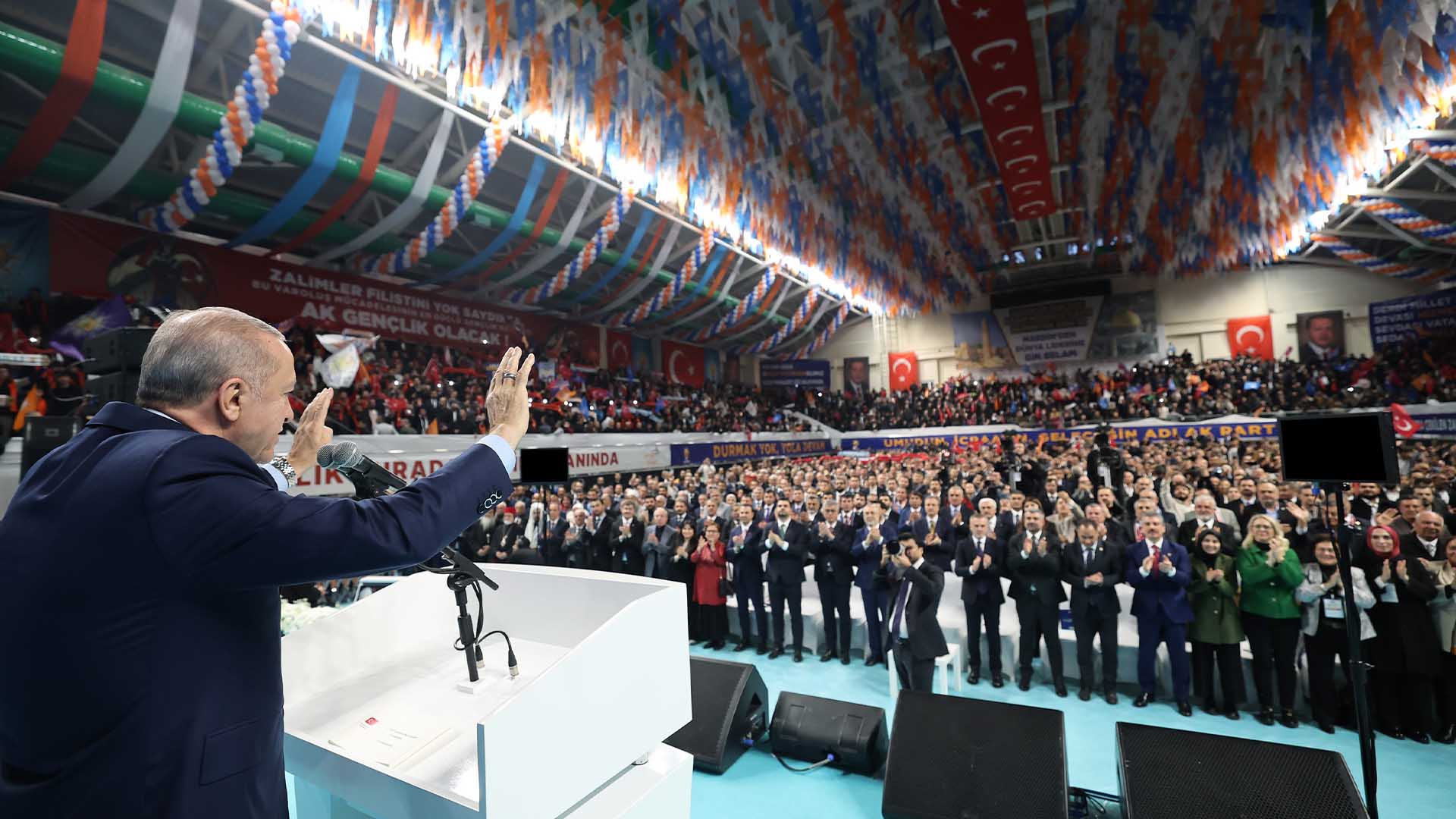 Cumhurbaşkanı Erdoğan Mardin’de Partisinin 8. Olağan İl Kongresine Katıldı 1