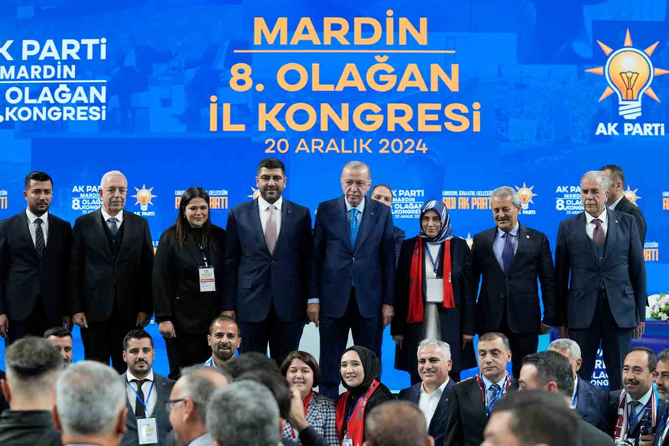 Cumhurbaşkanı Erdoğan Mardin’de Partisinin 8. Olağan İl Kongresine Katıldı 4