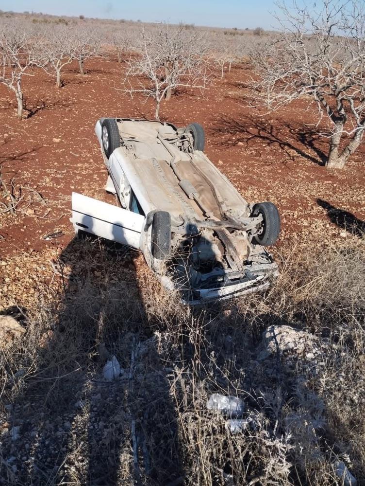 Direksiyon Başında Uyuyakalan Sürücü Kaza Yaptı 1