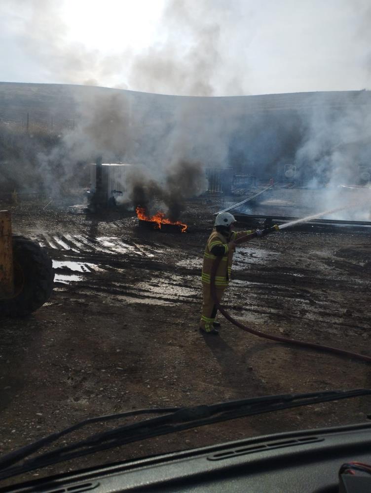 Diyarbakır’da Petrol Kuyusunda Yangın 3