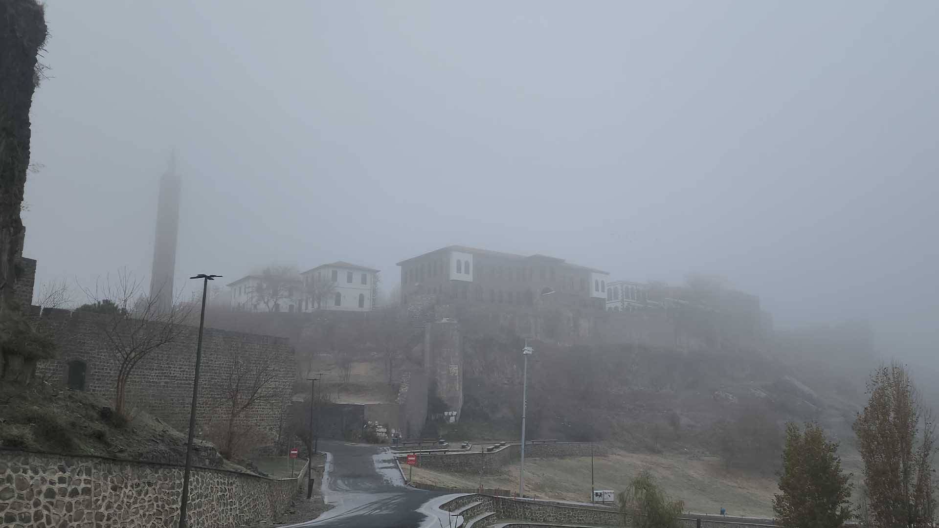 Diyarbakır'da Sis Ve Dondurucu Soğuk 5