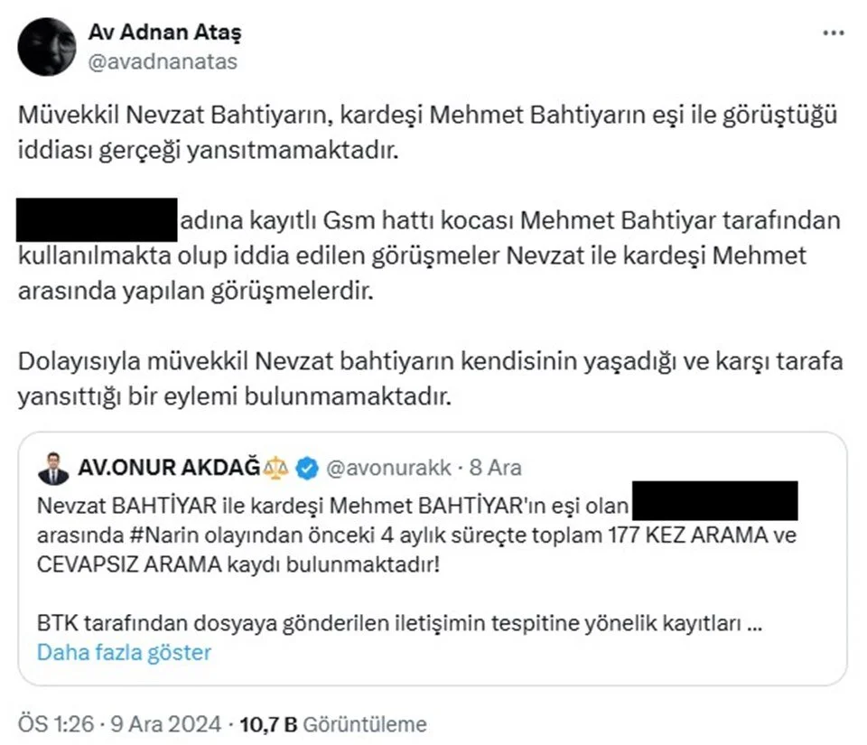 Narin Güran Davasında Avukatlar Birbirine Girdi (3)