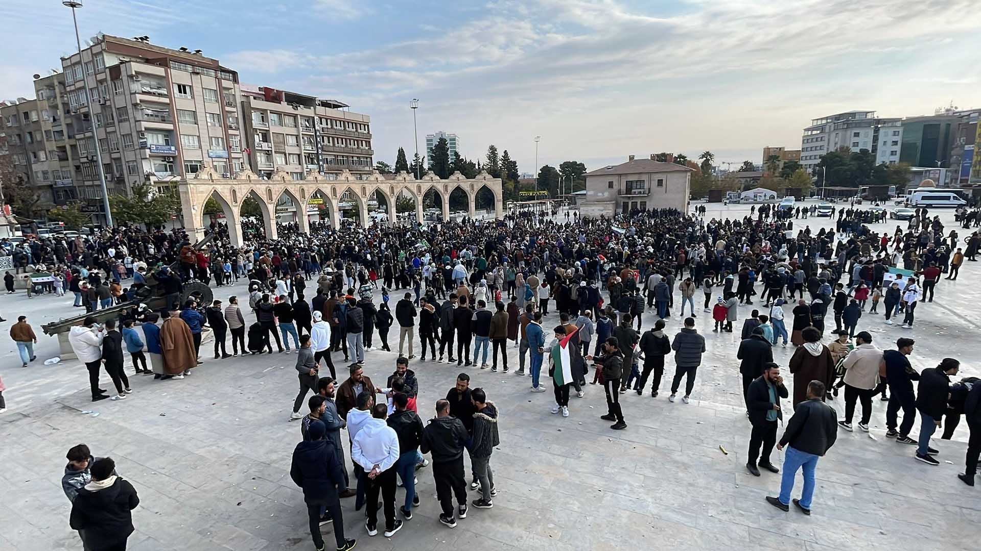 Şanlıurfa’da Suriyeliler Kutlama Yaptı 1