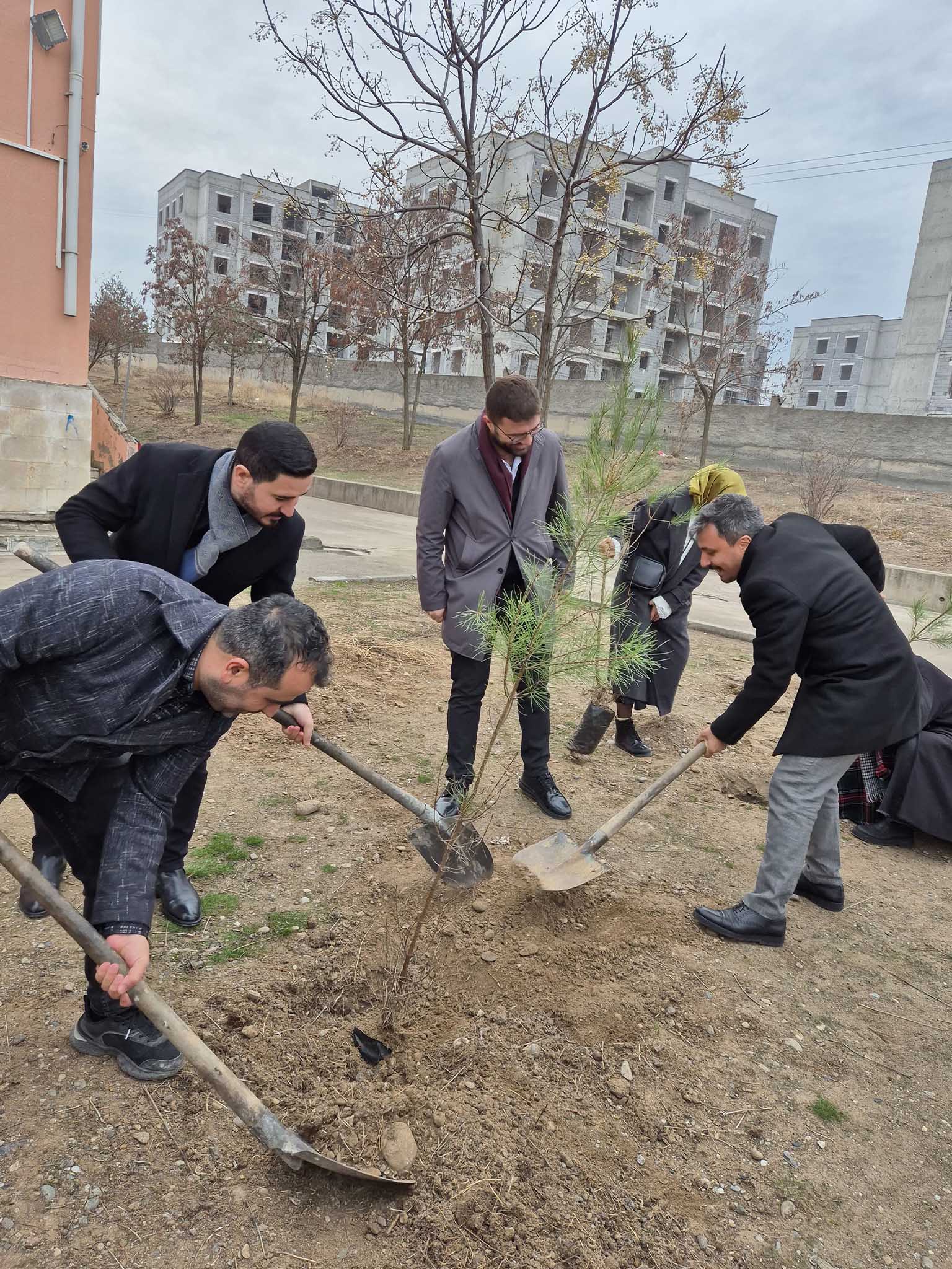 Tügva Bismil Temsilciliği Fidan Dikti 1