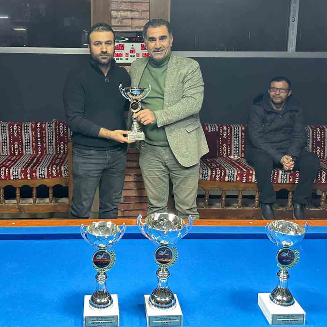 Bismil’de Bilardo Turnuvası Kazananları Belli Oldu 3