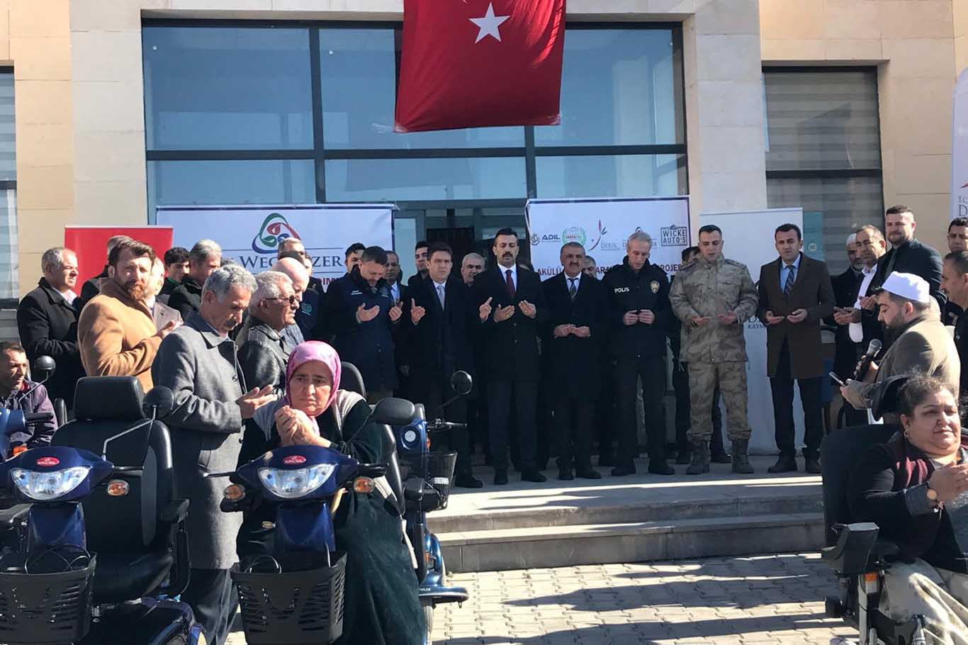 Mardin'de Engellilere Tekerlekli Sandalye Desteği 2