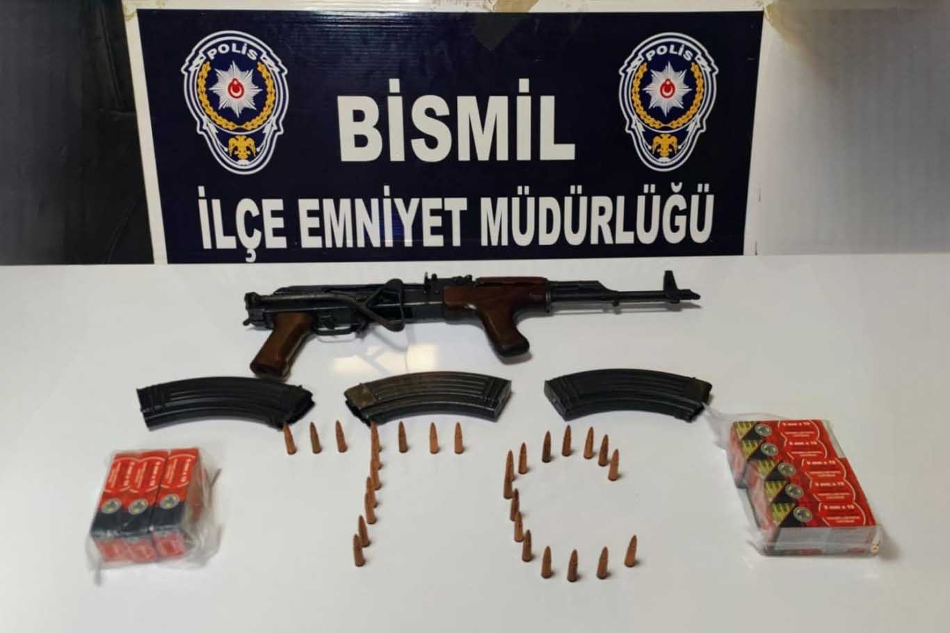 Bismil’de Operasyon Silah Ve Mühimmat Ele Geçirildi, 1 Kişi Tutuklandı 1