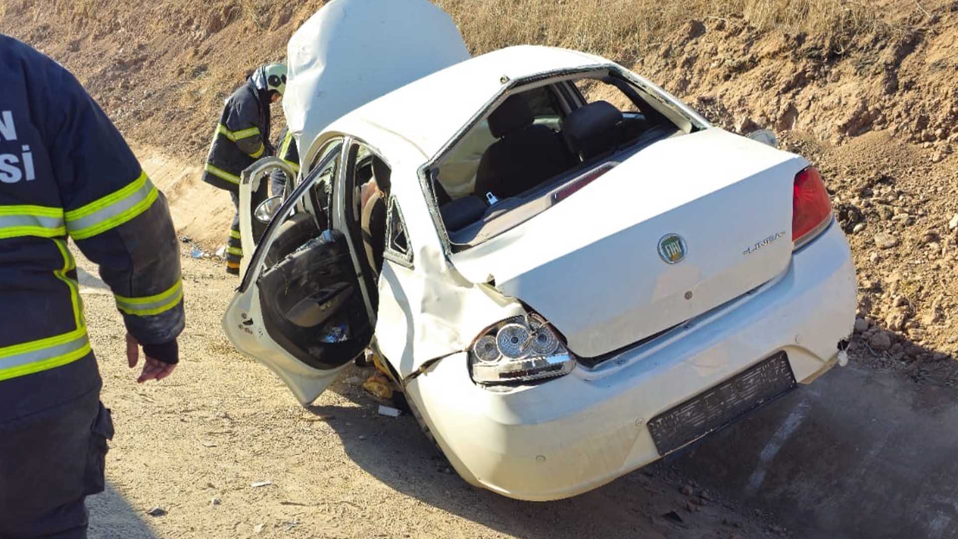 Bismil’de Takla Atan Otomobilde 6 Kişi Yaralandı 3