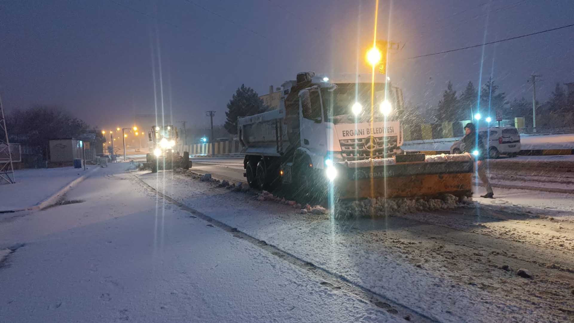 Diyarbakır’da Kar Yağışı Nedeniyle 3 Ilçede Okullar Tatil Edildi 1