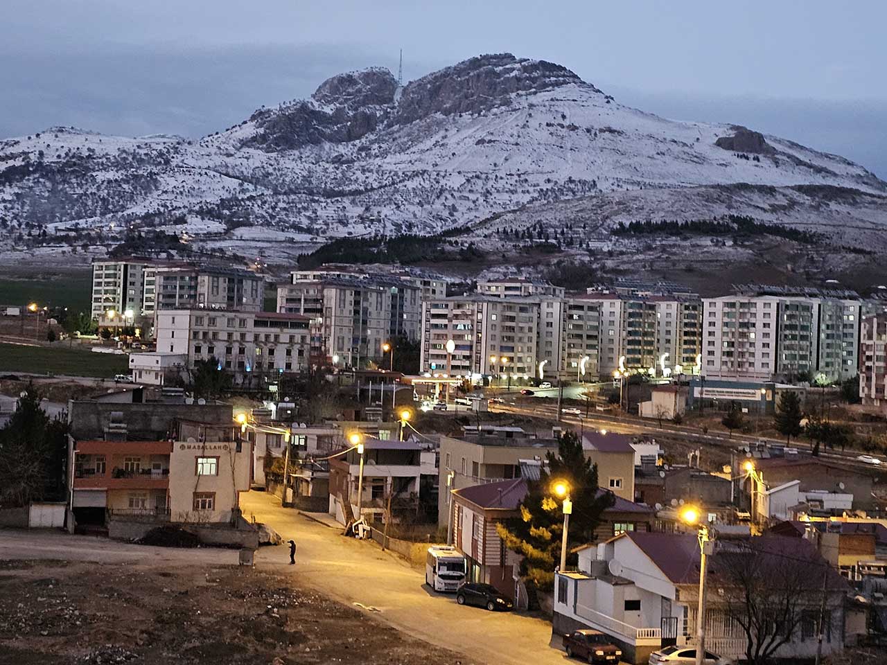 Diyarbakır’ın 2 Ilçesinde Kar Yağışı Etkili Oldu 3