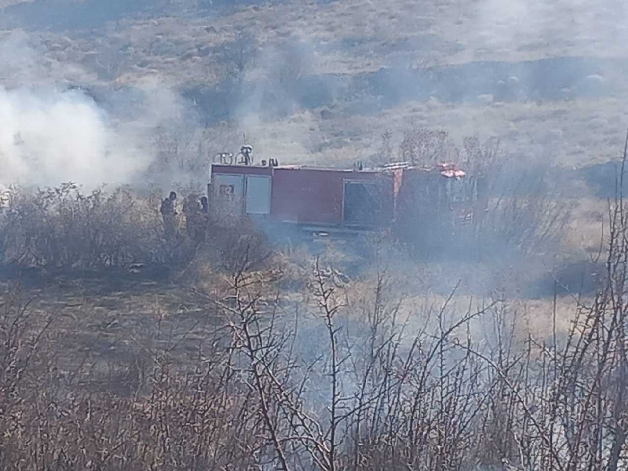 Mardin’de Çıkan Örtü Yangını Söndürüldü 1