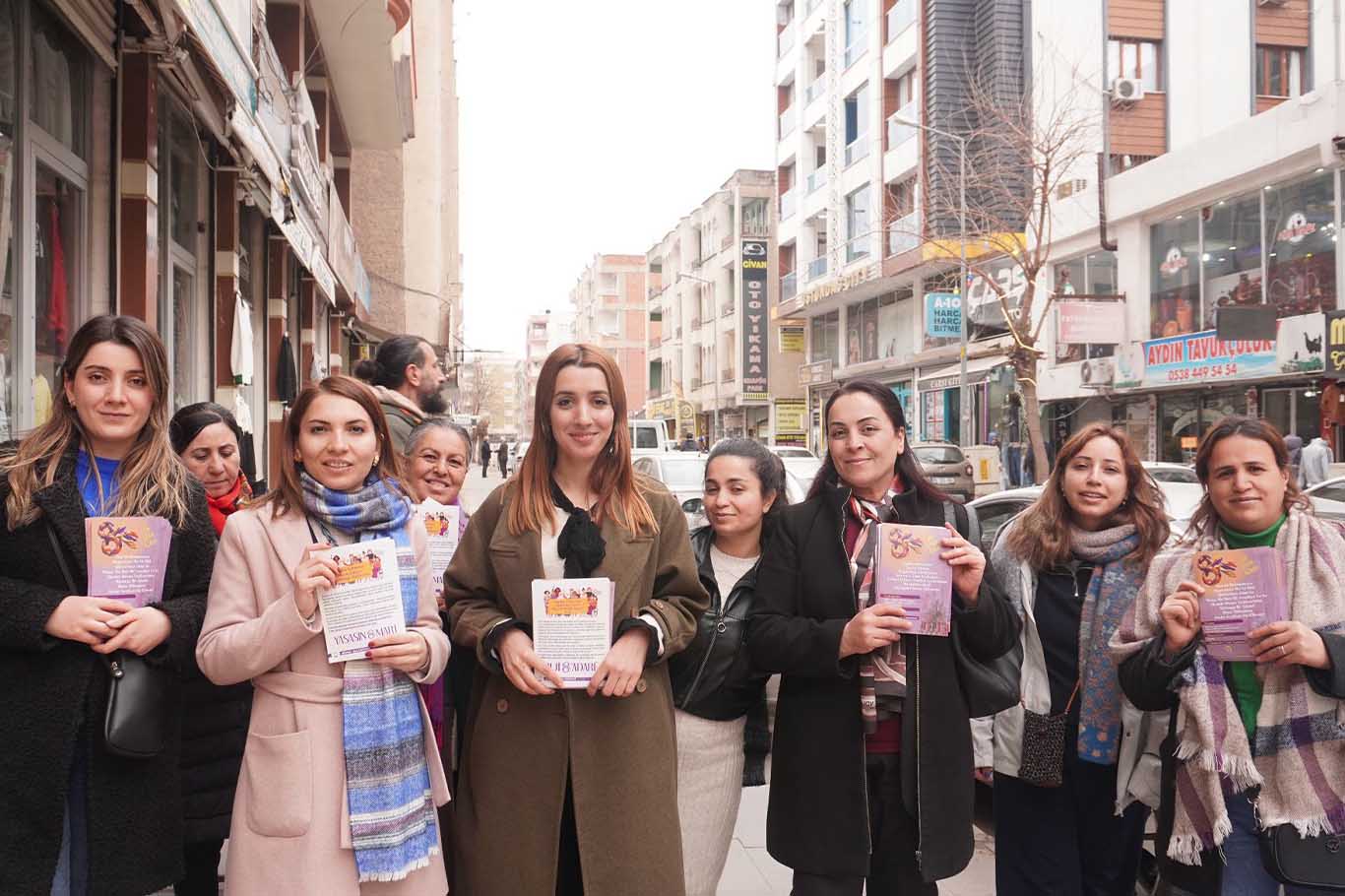 Bismil Belediyesi’nden Esnaf Kadınlara Ziyaret 2